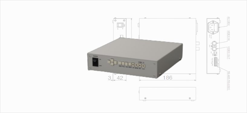 PTC-SCX01Cシリアル/同軸コンバーターユニット（1ch用） – 株式会社ミカミ